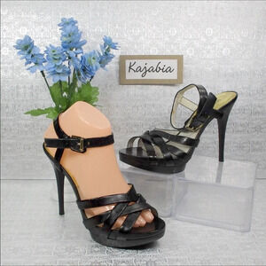 MICHAEL MK Black Platform Heels Size 7.5